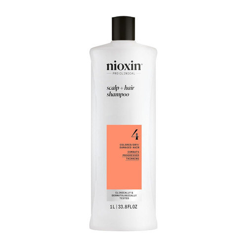 Nioxin Scalp + Hair Thickening System 4 Shampoo 33.8 oz