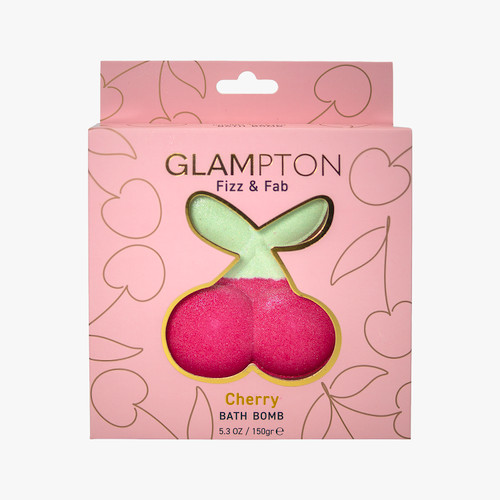 Glampton Bath Bomb 5.3 oz - Cherry