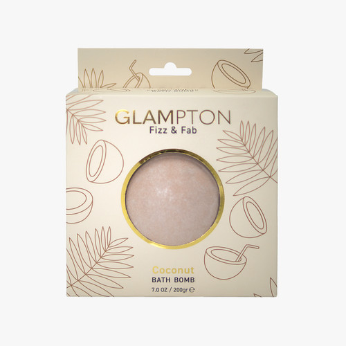 Glampton Bath Bomb 7 oz - Coconut