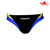 Yingfa 9462-3 Aquaskin Men's Briefs - Black/Yellow/Blue