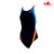 Yingfa 976-4 Aquaskin Costume Women's Swimsuits - Black/Blue/Orange