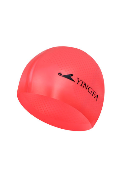 Solid Silicone Cap - Red Pink