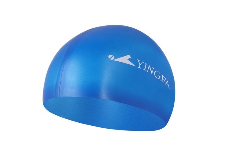 Silicone Swim Cap -Blue