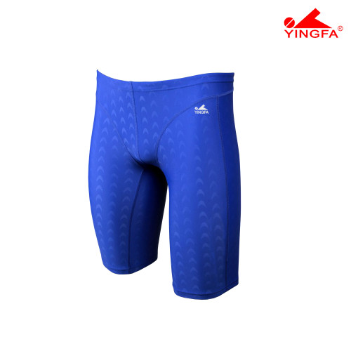 9205-2 BLUE MEN'S SHARK SCALE JAMMERS -Fina Approved