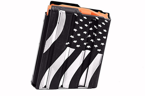 ASC AR15 10-Round Magazine 5.56/223/300BLK Enhanced Stainless Steel - American Flag