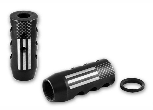 Dynamic Armament .308/6.5 Creed  Muzzle Brake - American Flag 
