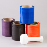 Benefits of using color tinted stretch banding film in warehouse and manufacturing operations.