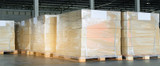 Hand Wrapping an Over Sized Pallet