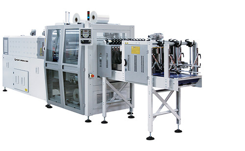 Smipack BP802ALV 600R Monoblock Automatic Shrink Wrapper with In-line Infeed and Sealing Bar