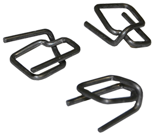 1/2" Phosphate Wire Buckle For Poly / Cord Strap