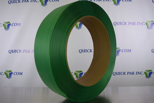 1/2" x .020 x 9000' Smooth Waxed MG Polyester Strapping