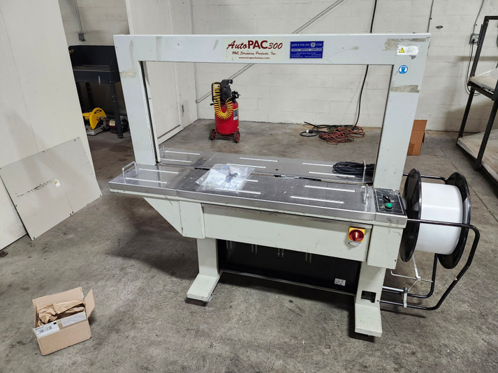 AutoPac 300 Arch Strapping Machine Serviced by Quick Pak Inc