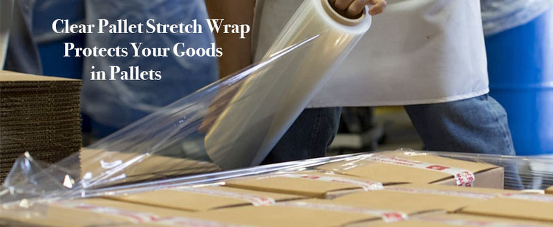 ​Hand Wrapping a Pallet