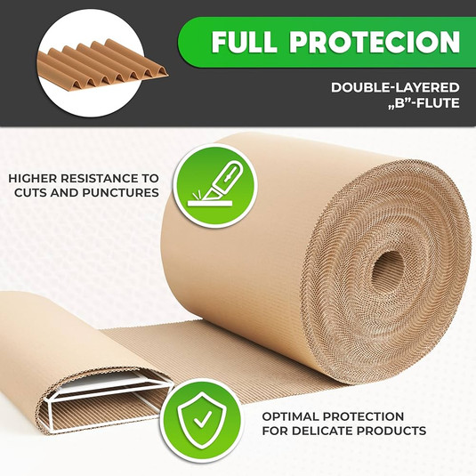 ​Why use Single-face Corrugated Rolls