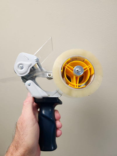 EP-675-3 Premium Pistol Grip Tape Dispenser with Magnetic Attachment (3" wide tape).