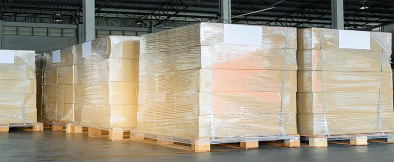 Hand Wrapping an Over Sized Pallet