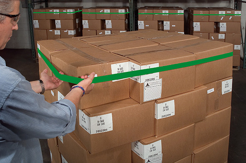 ​Pallet Bands Save Money by Reducing Labor, Plastic Wrap Material & Disposal Costs.