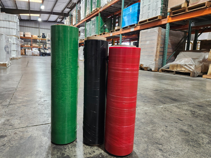 Why Wrap Pallets in Colored Stretch Wrap