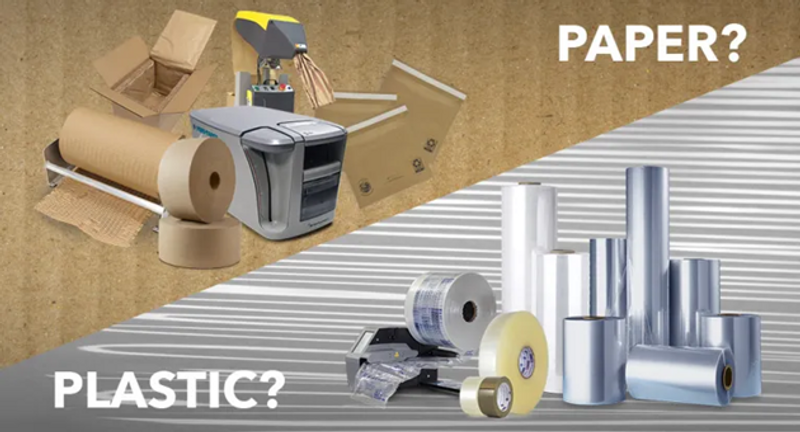 Paper over Plastic in Packaging