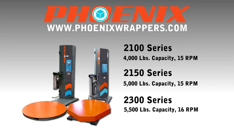 ​Phoenix Semi-automatic Pallet Stretch Wrappers