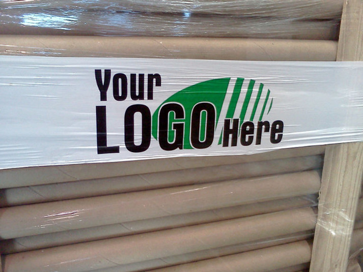 We Print on Stretch Pallet Wrap