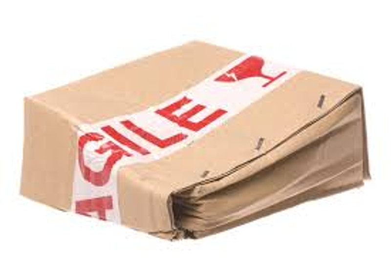 Crushed Corrugated Boxes are not a good look. 