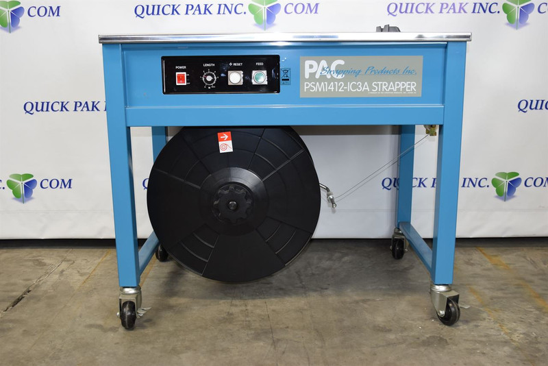 PAC PSM1412-IC3A Table Top Strapping Machine
