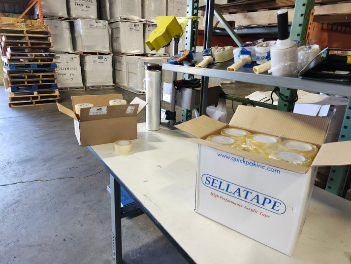 SellaTape Clear Carton Sealing Tape for Pallet Banding