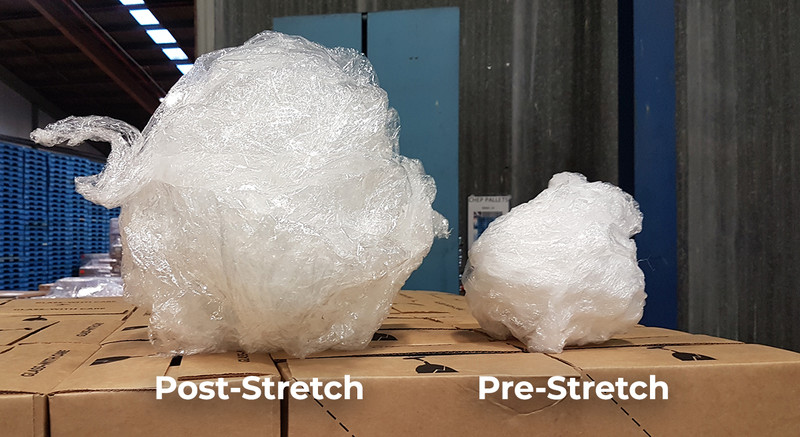​How much stretch wrap are you wasting per pallet?
