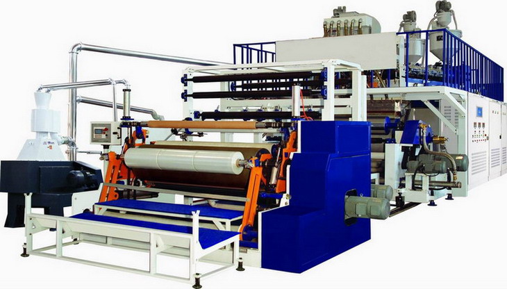 Cast stretch film line Cast stretch film line
