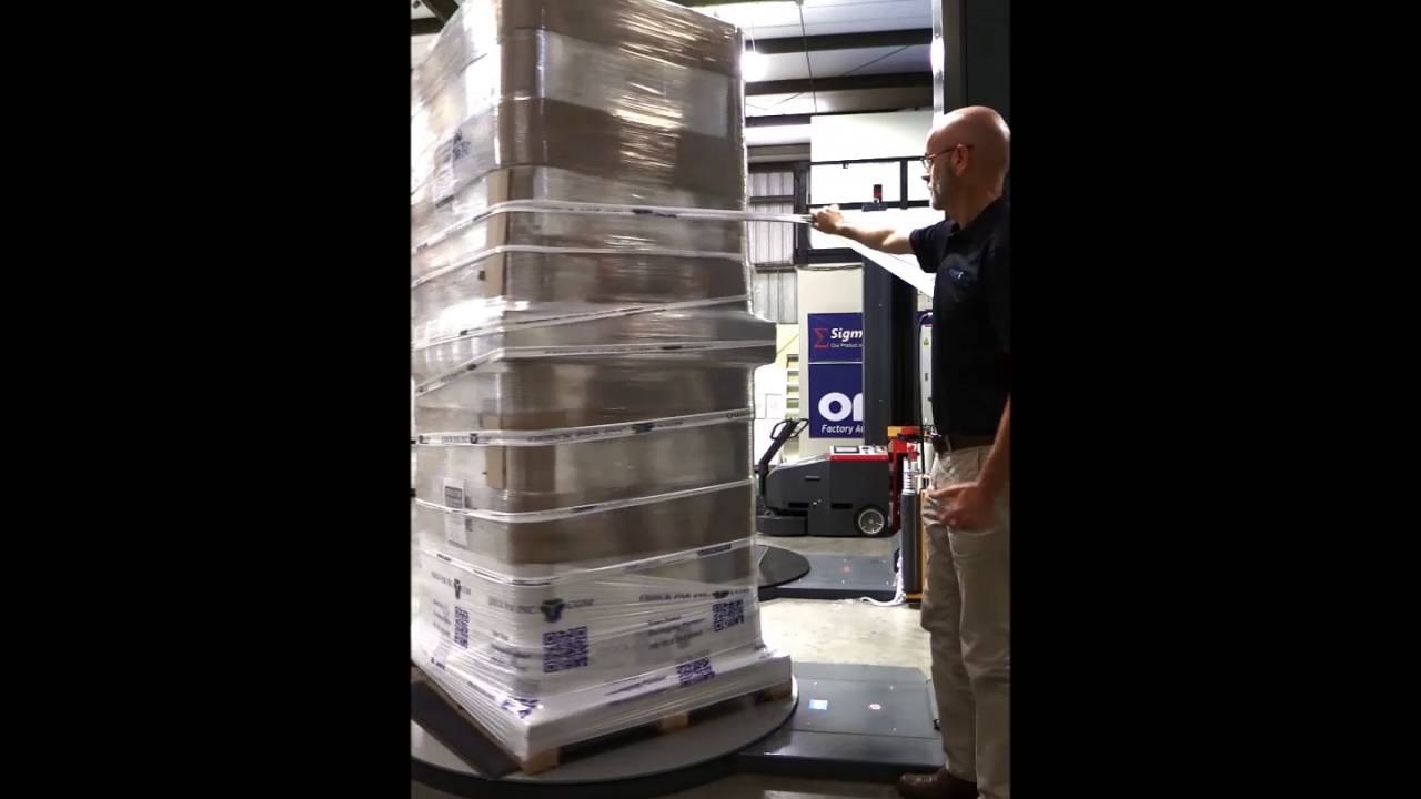 Roping Stretch Film Will Increase Load Holding Power. Roping Stretch Film Will Increase Load Holding Power.