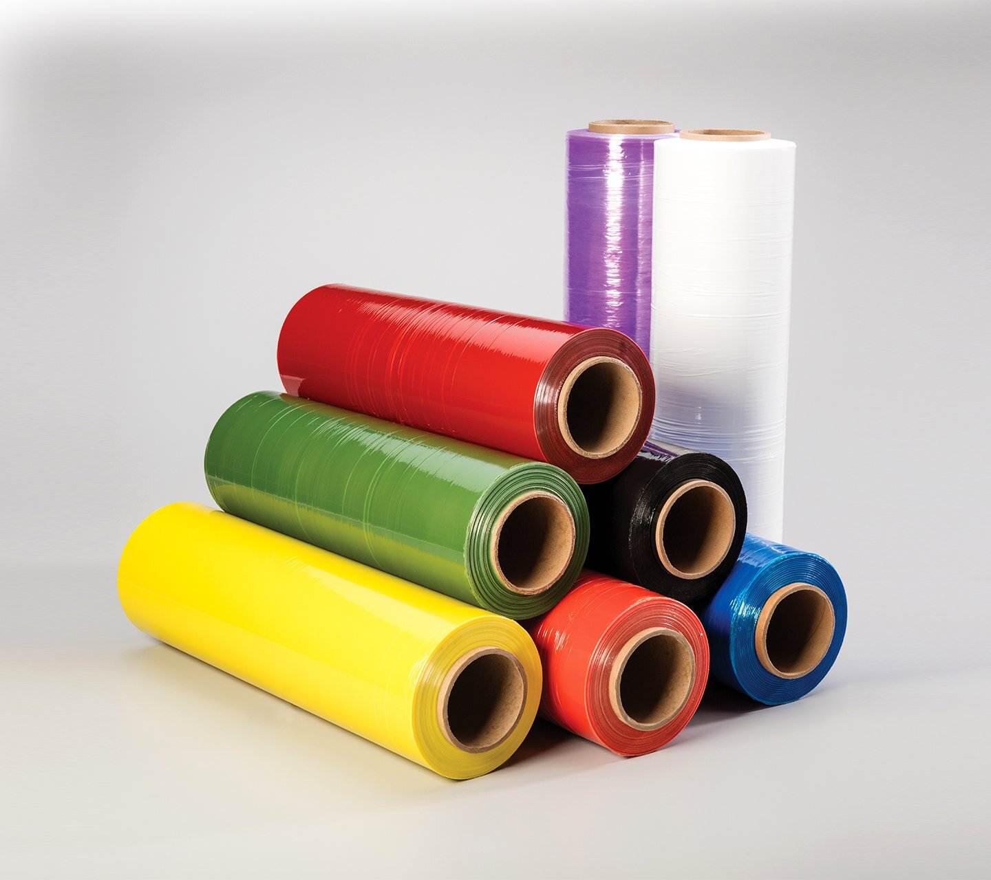 Colored Stretch Film One Pallet Order!  