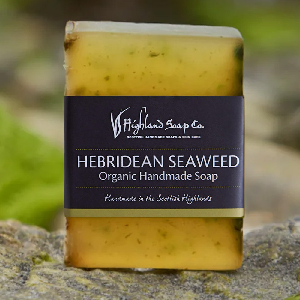 The Highland Soap Company Seife – Hebridean Seaweed, 190 G, Handgemacht