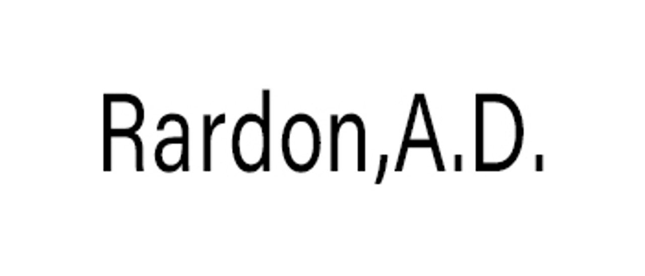 Rardon, A.D.
