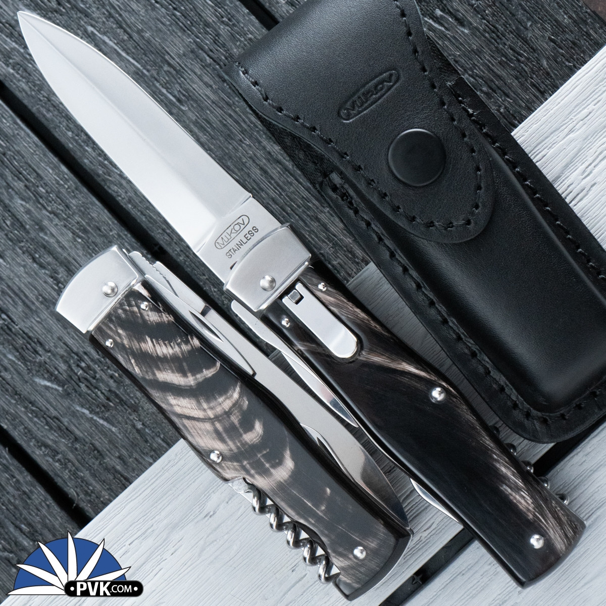 モゴプロ Mikov Predator 241 Leverlock Auto Horn 241-NR-4/KP Multi-Tool - PVK