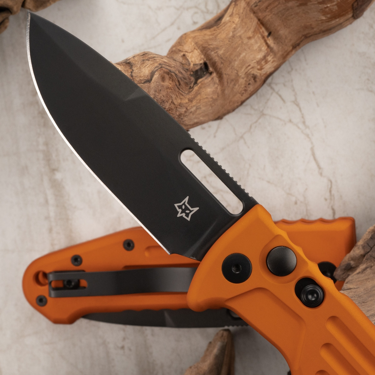 Fox Knives X AGA Campolin Limited Edition Smarty Black Spear Point