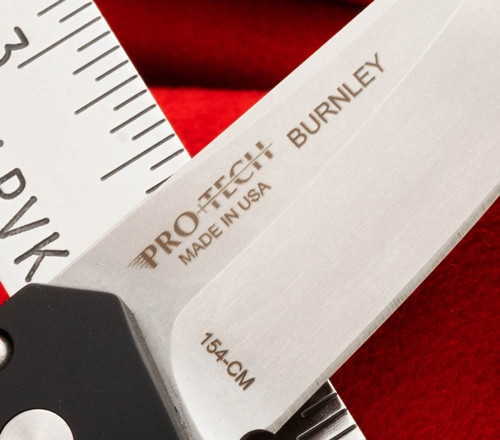 Boker Burnley Full Size Auto Kwaiken Stonewashed Blade Black