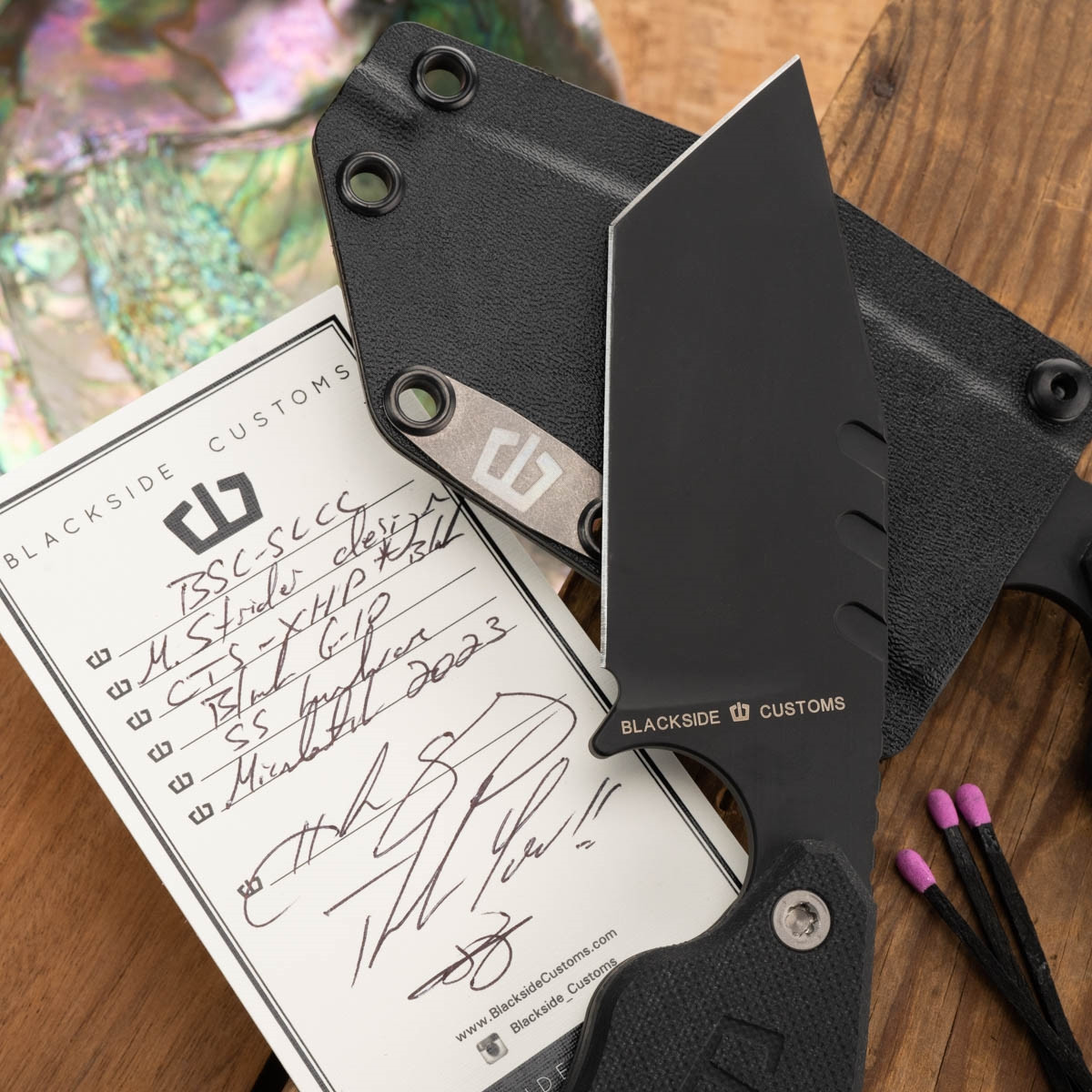 Blackside Customs, Strider Design SLCC Black Cerakote XHP, Black