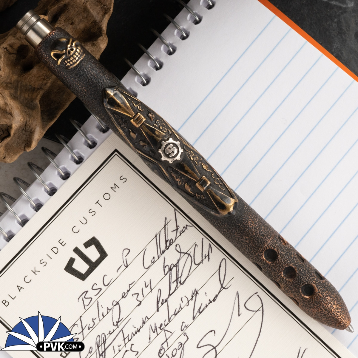 Blackside Customs/Starlingear BSC-P Pen One Of a Kind Copper Pen - PVK