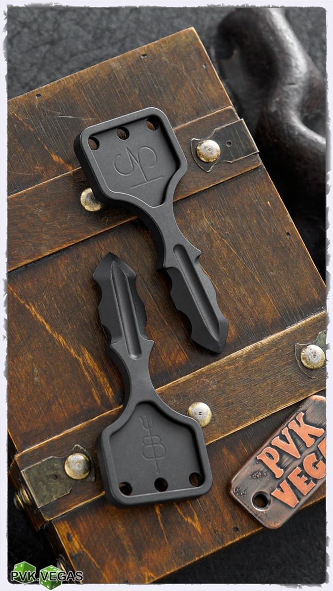 Billy Trident & Turner CNC V2 Push Key - Black - PVK
