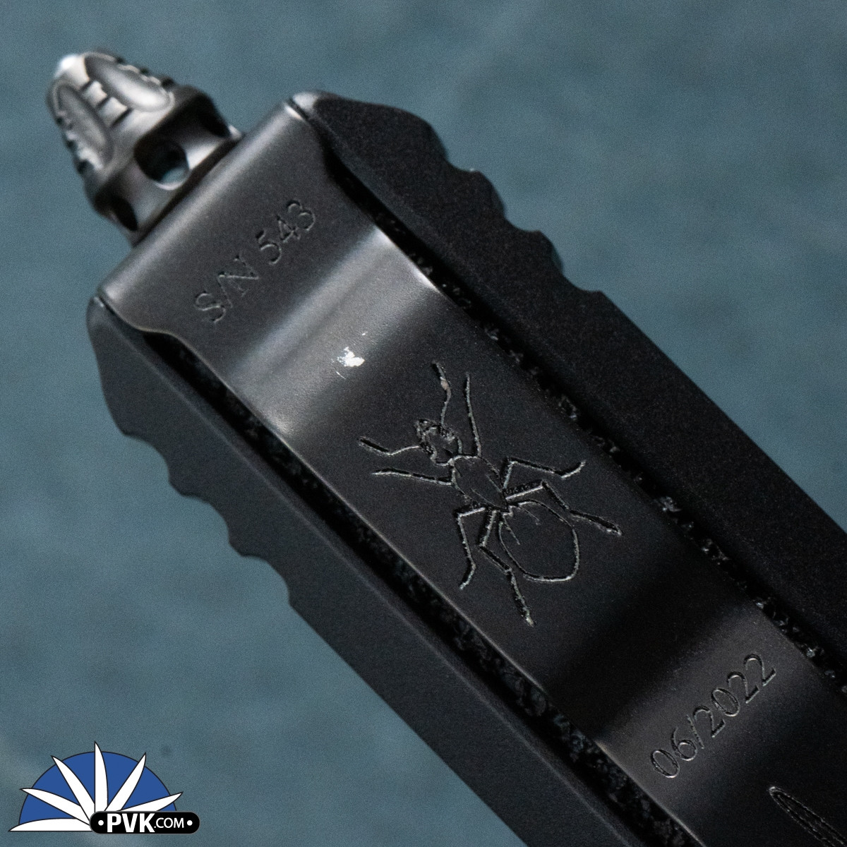 Collection Piece - Microtech Makora 206-1 DLCTSH Double Edge DLC