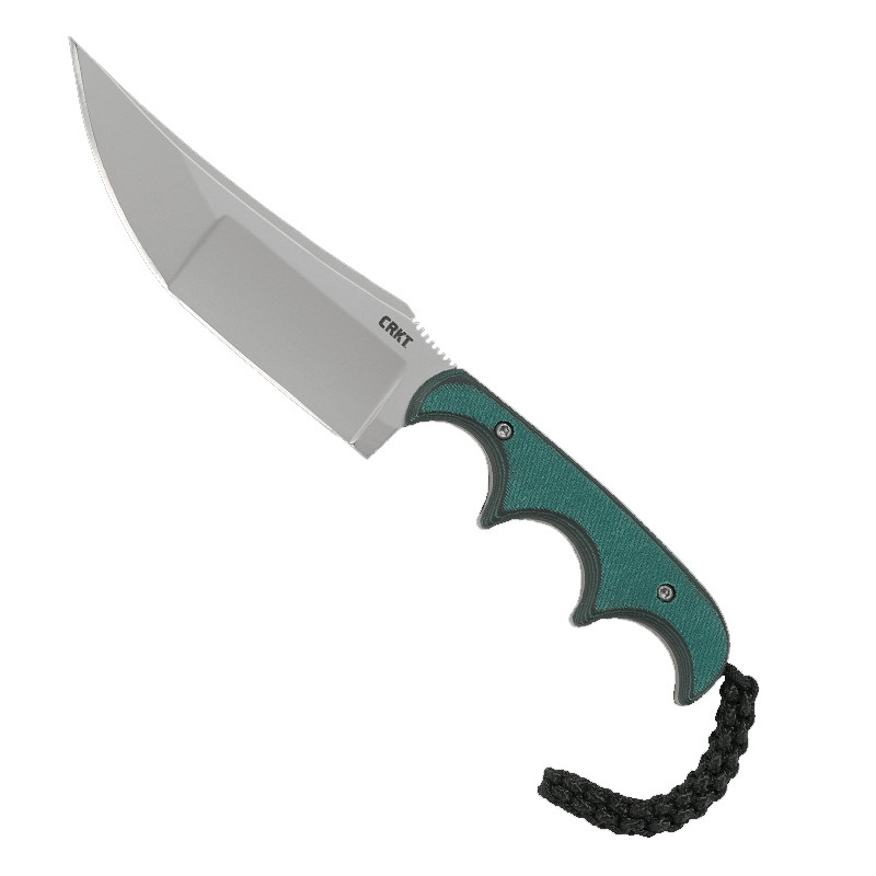 CRKT Folts Minimalist 2394 Katana Neck Knife Green G-10 - PVK