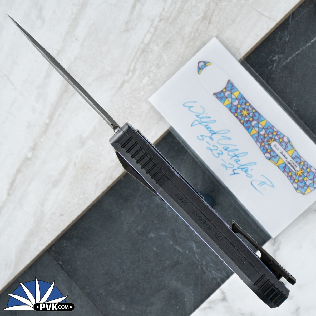 Hawk Knife Designs Custom Deadlock Model 