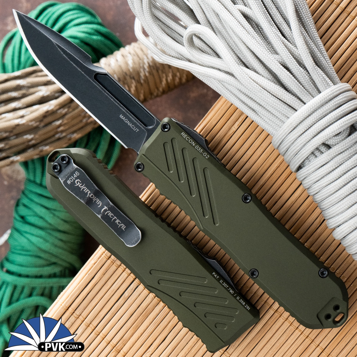 Guardian Tactical RECON-035 G2 Single Edge, Dark Stonewash Blade