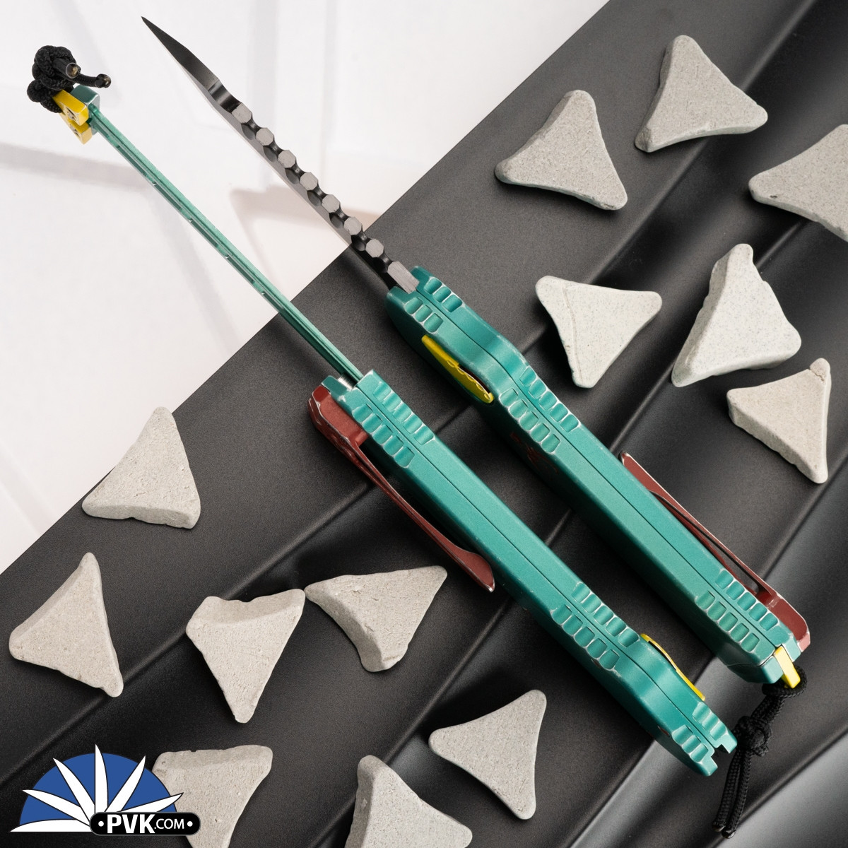 Heretic Knives Hydra H006-6A-Bounty Tanto Magnacut DLC Blade