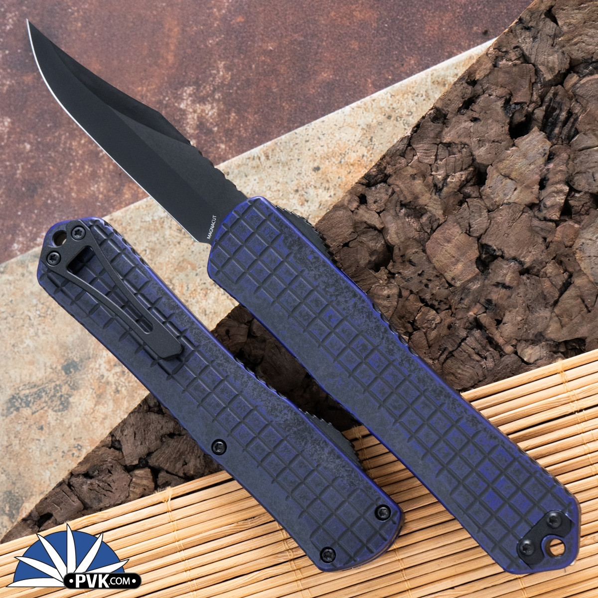 Heretic Knives Manticore-X Magnacut Bowie DLC Blade, BreakThrough