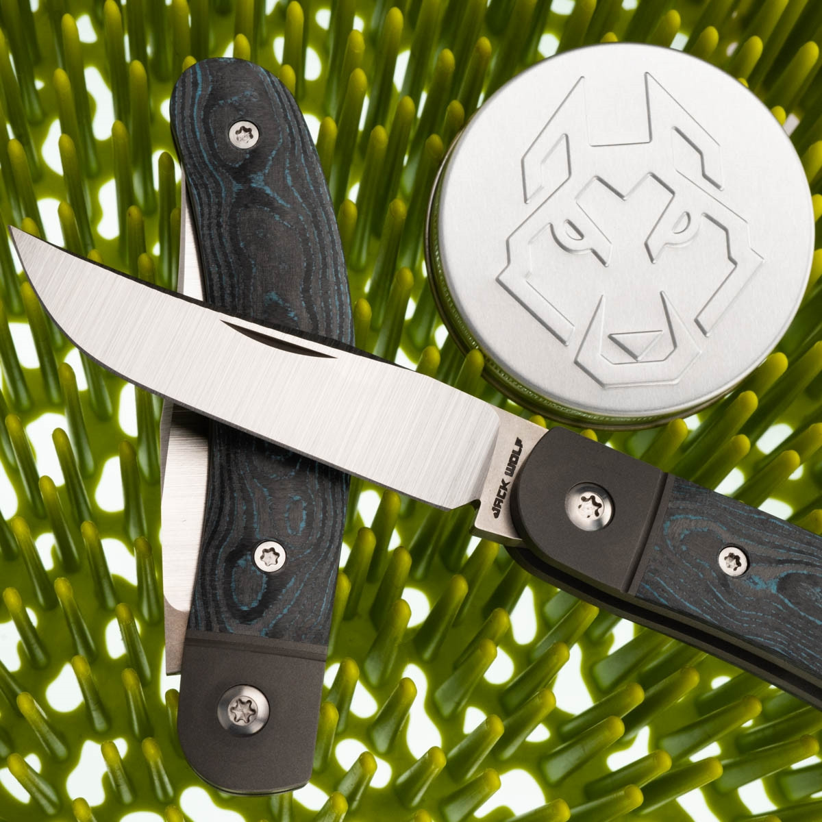 Jack Wolf Knives Javelina Jack Camo Carbon Brittany Blue - PVK