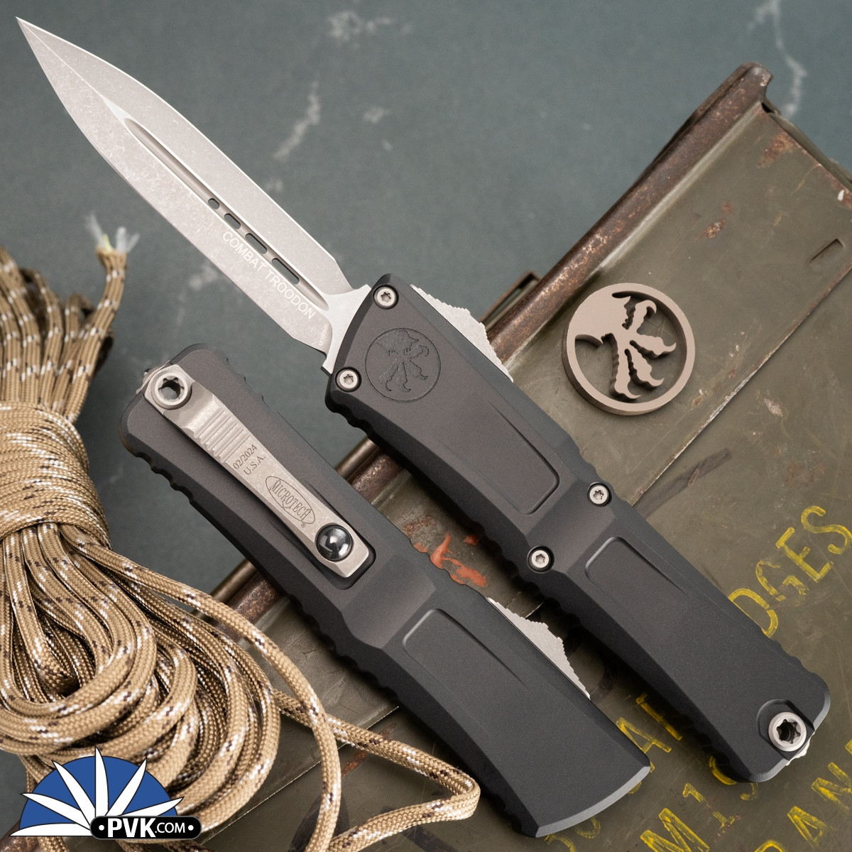 Microtech Combat Troodon Gen 3 1142-10AP Double Edge Apocalyptic