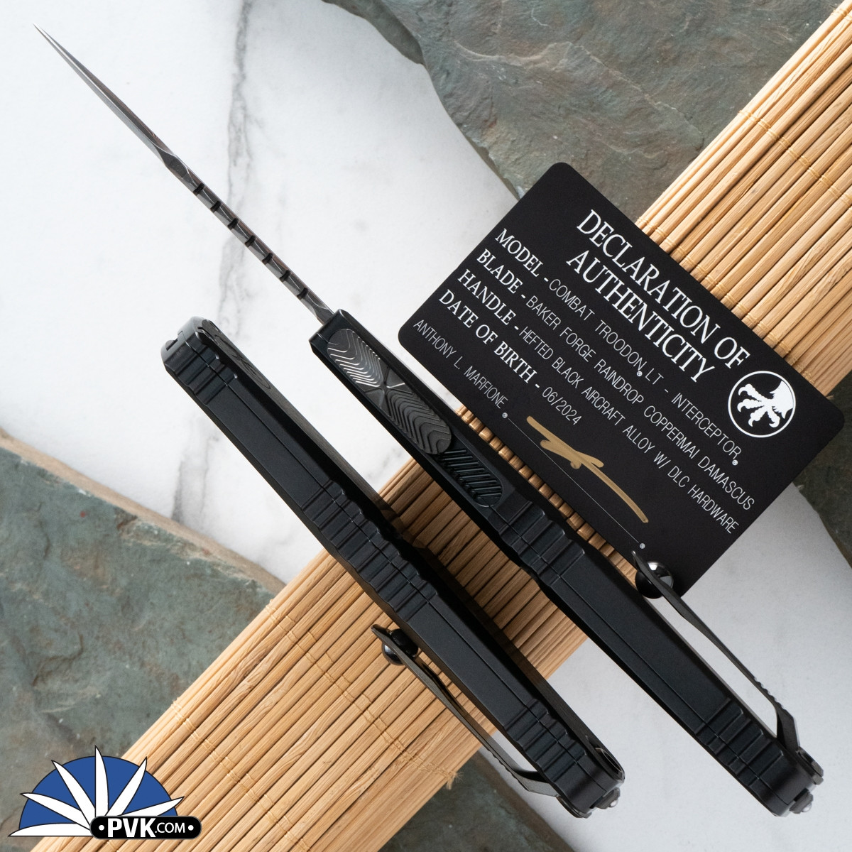 Microtech Combat Troodon Gen 3 LT 1217-16MS1 Interceptor Baker
