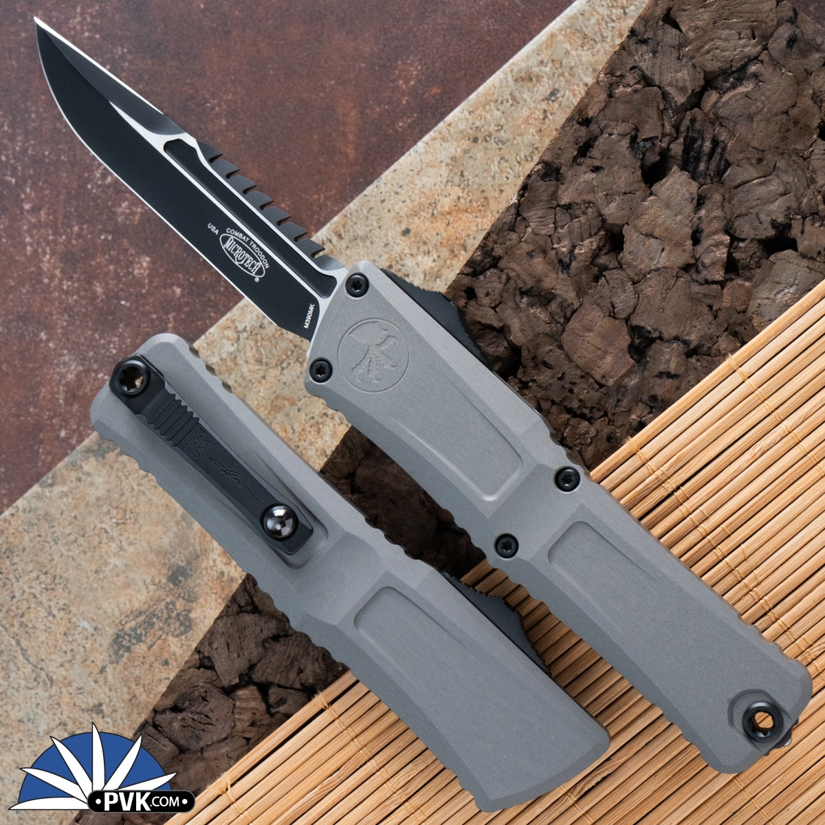 その他 FN-MT3 Microtech Combat Troodon Gen 3 1217-1NCS Interceptor Black Blade